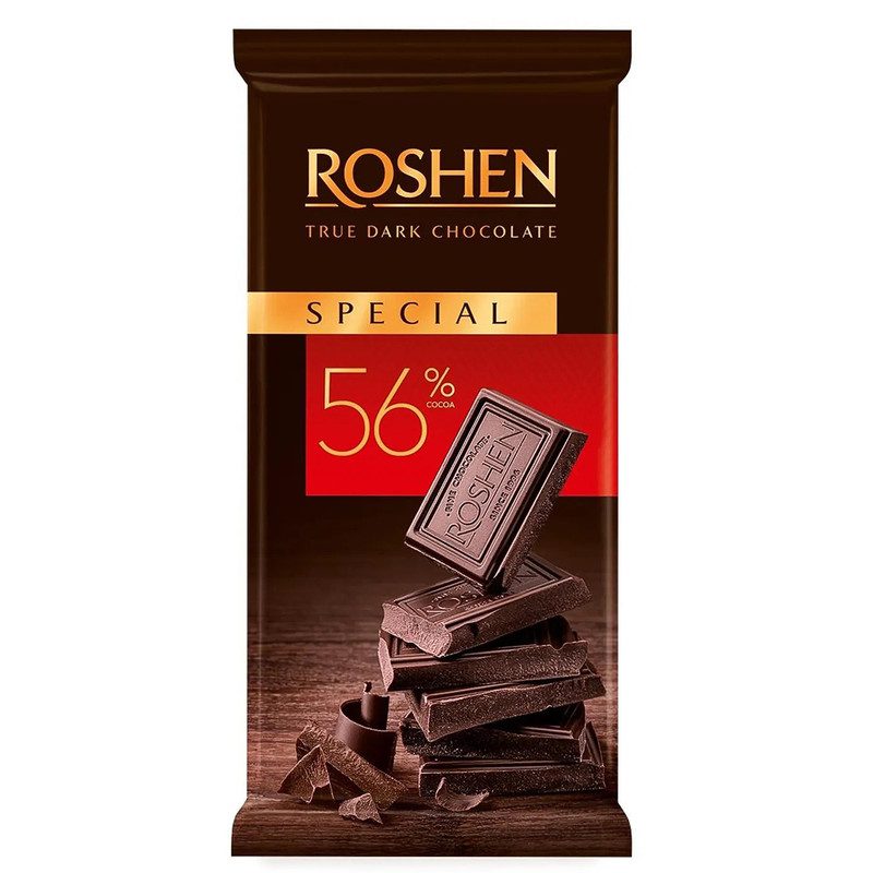 شکلات تلخ روشن 56 درصد 85 گرمی